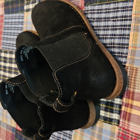 Born Black Ankle Boots - Picture 3 of 9